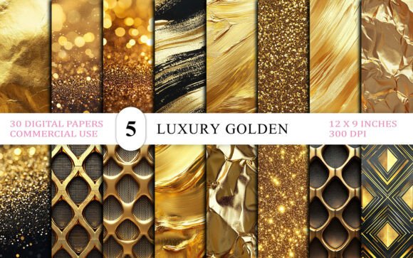 Download Luxury Golden Texture Background Bundle - Background bundle Collection